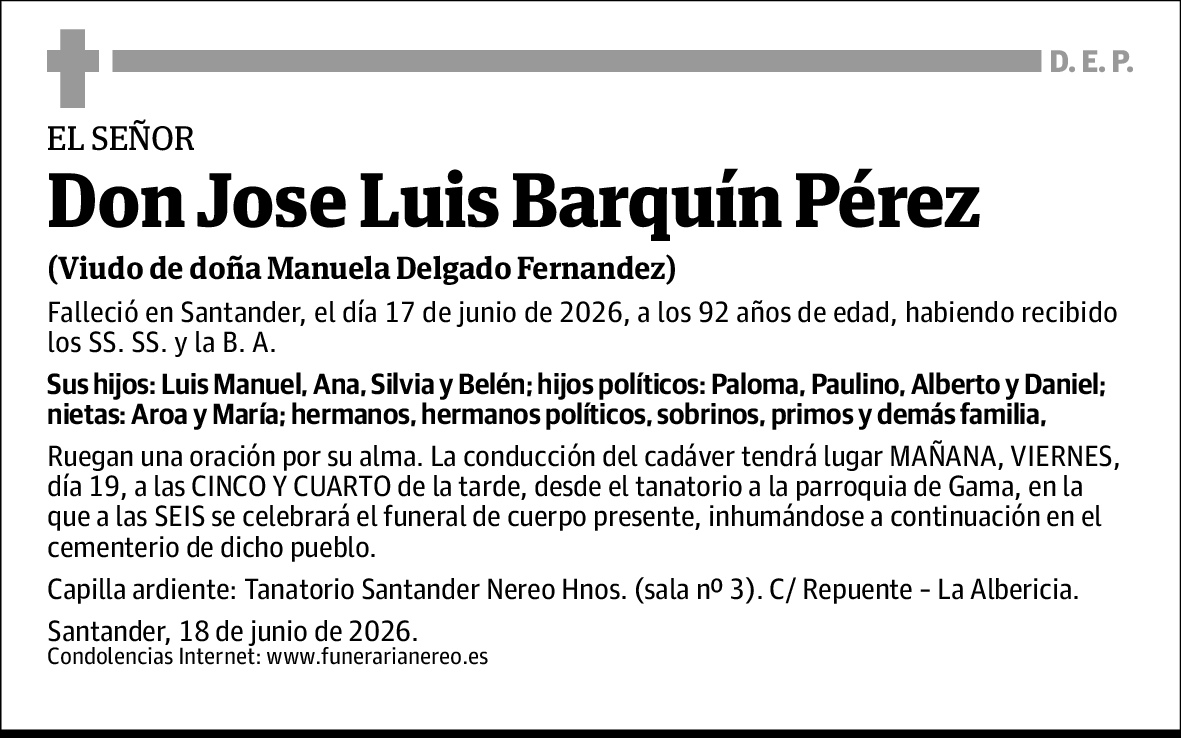 Jose Luis Barquin Perez