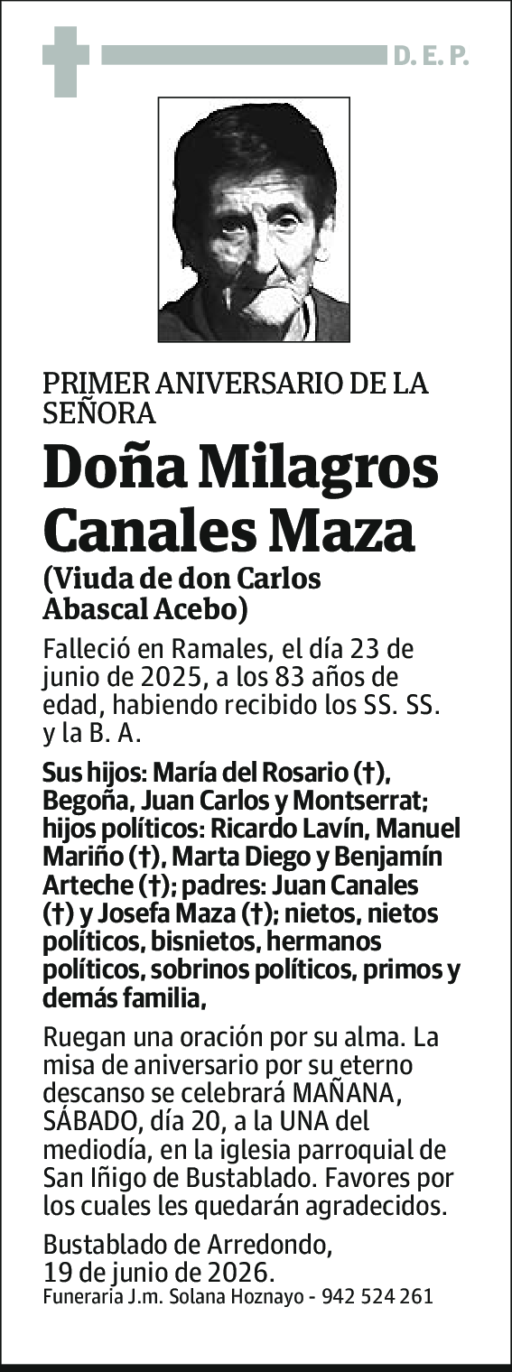 Milagros Canales Maza