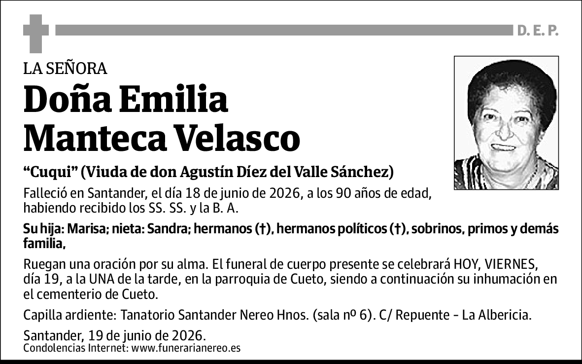 Emilia Manteca Velasco