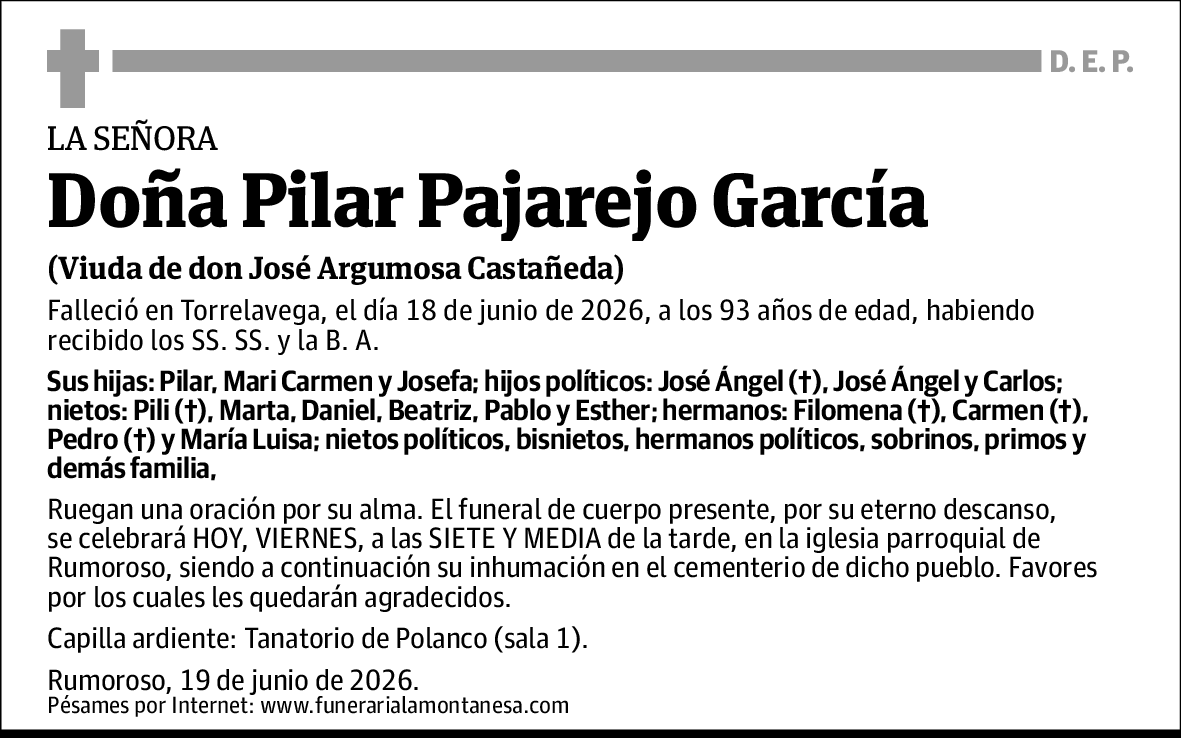 Pilar Pajarejo Garcia