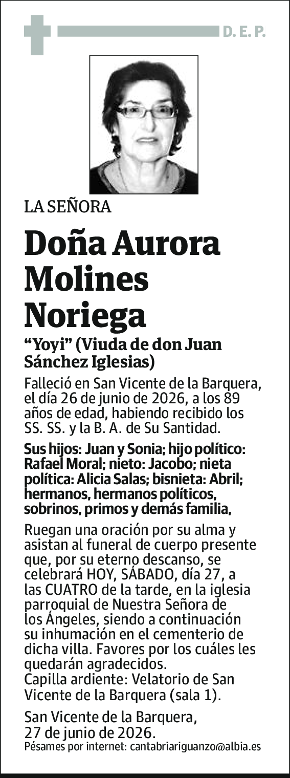 Aurora Molines Noriega
