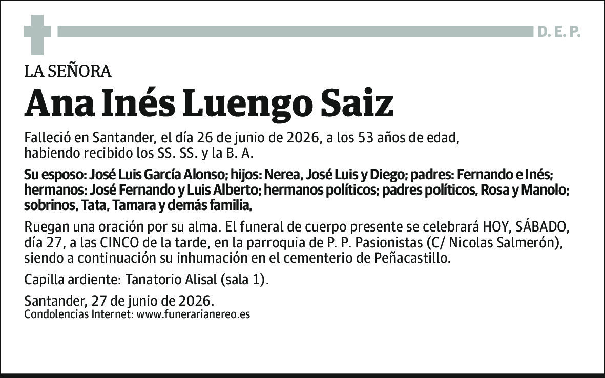Ana Inés Luengo Saiz