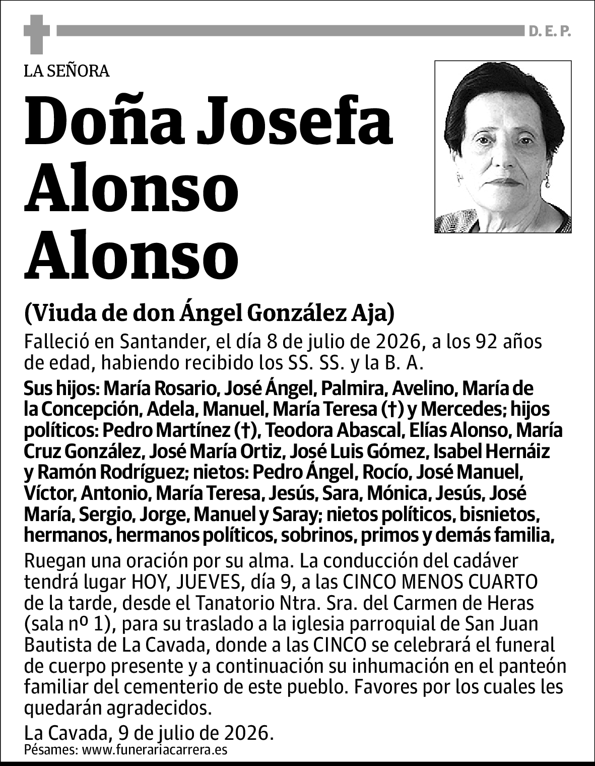 Josefa Alonso Alonso