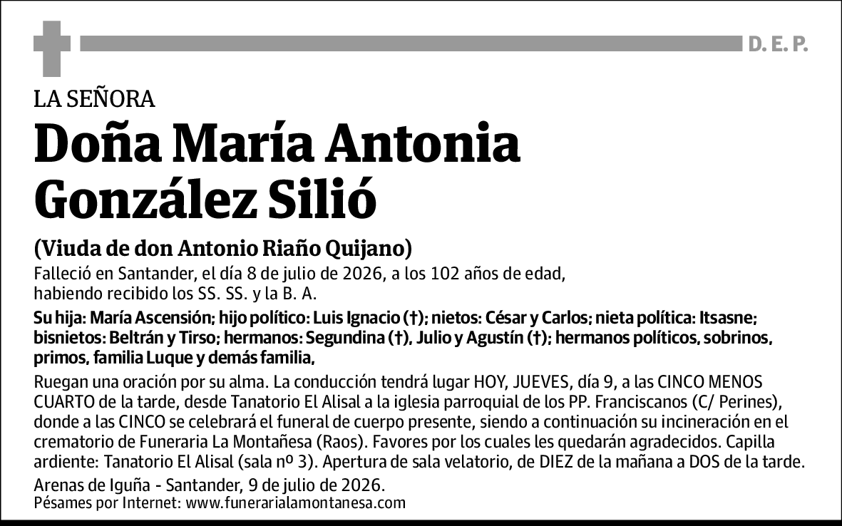 María Antonia González Silió