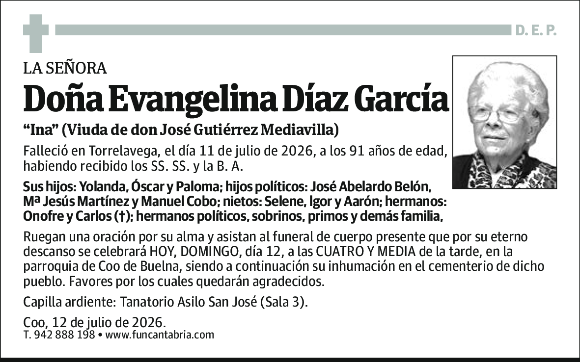 Evangelina Diaz Garcia