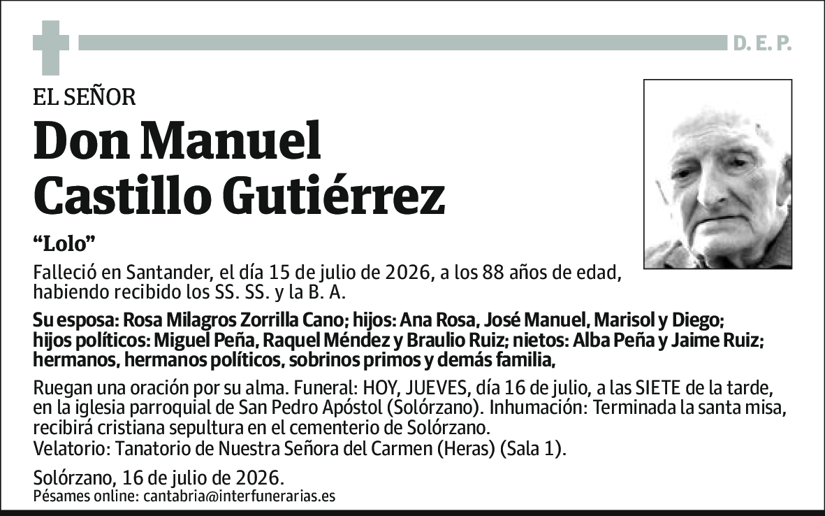 Manuel Castillo Gutiérrez