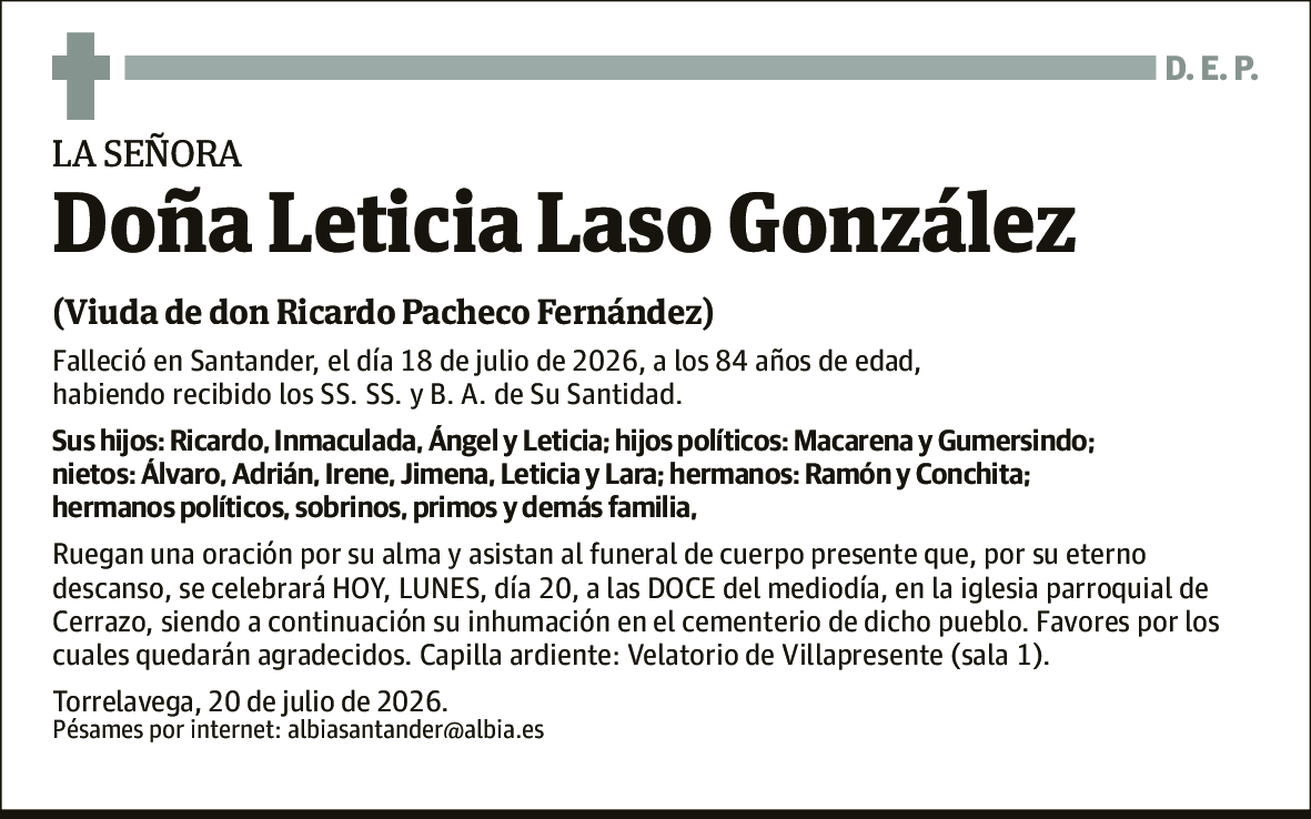 Leticia Laso González