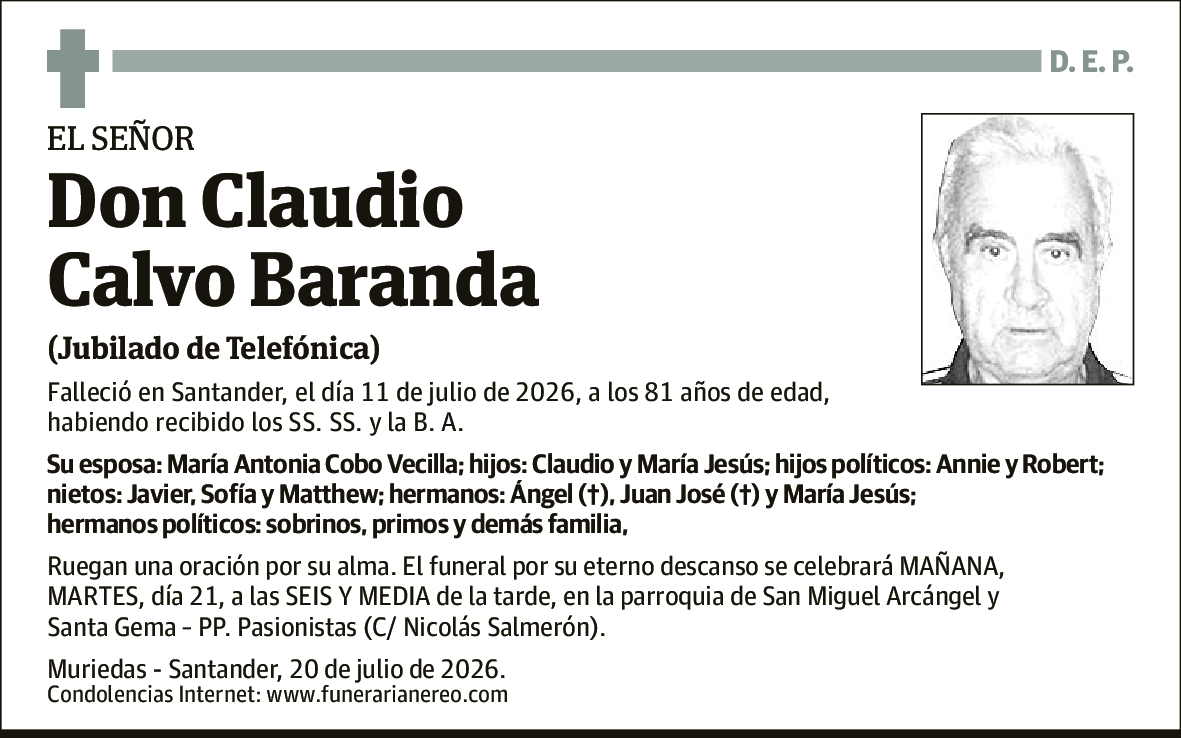 Claudio Calvo Baranda