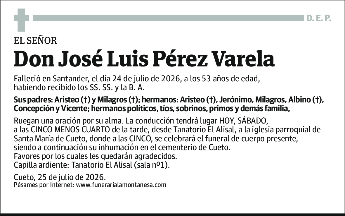José Luis Pérez Valera