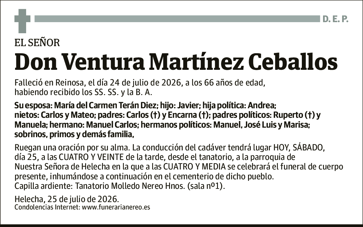 Ventura Martinez Ceballos