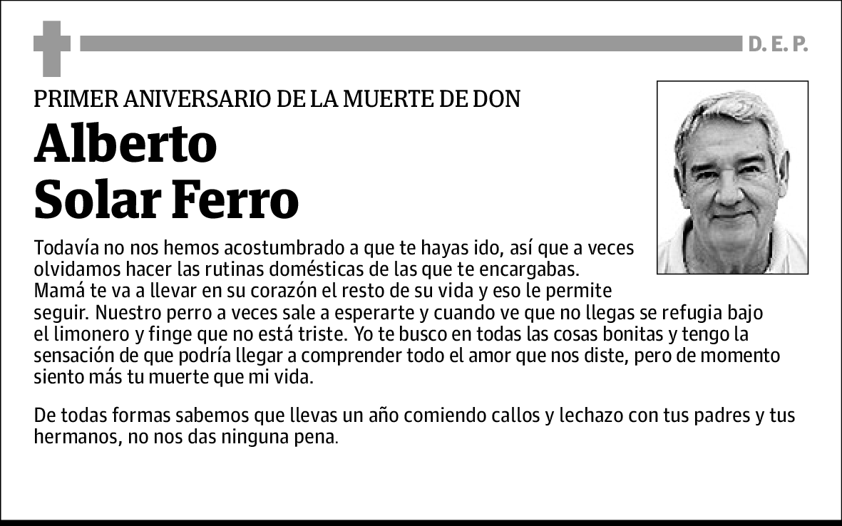 Alberto Solar Ferro