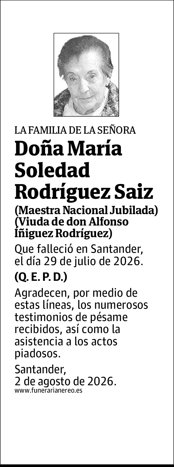 María Soledad Rodríguez Saiz
