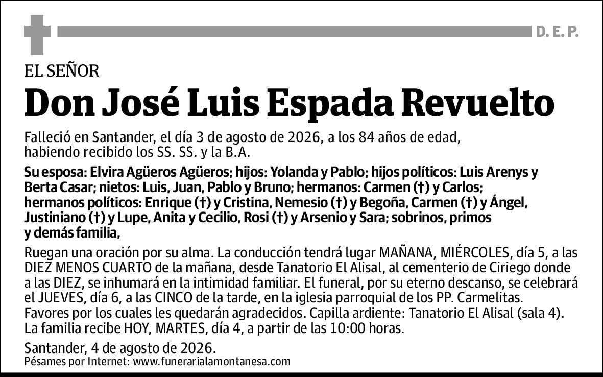 José Luis Espada Revuelto