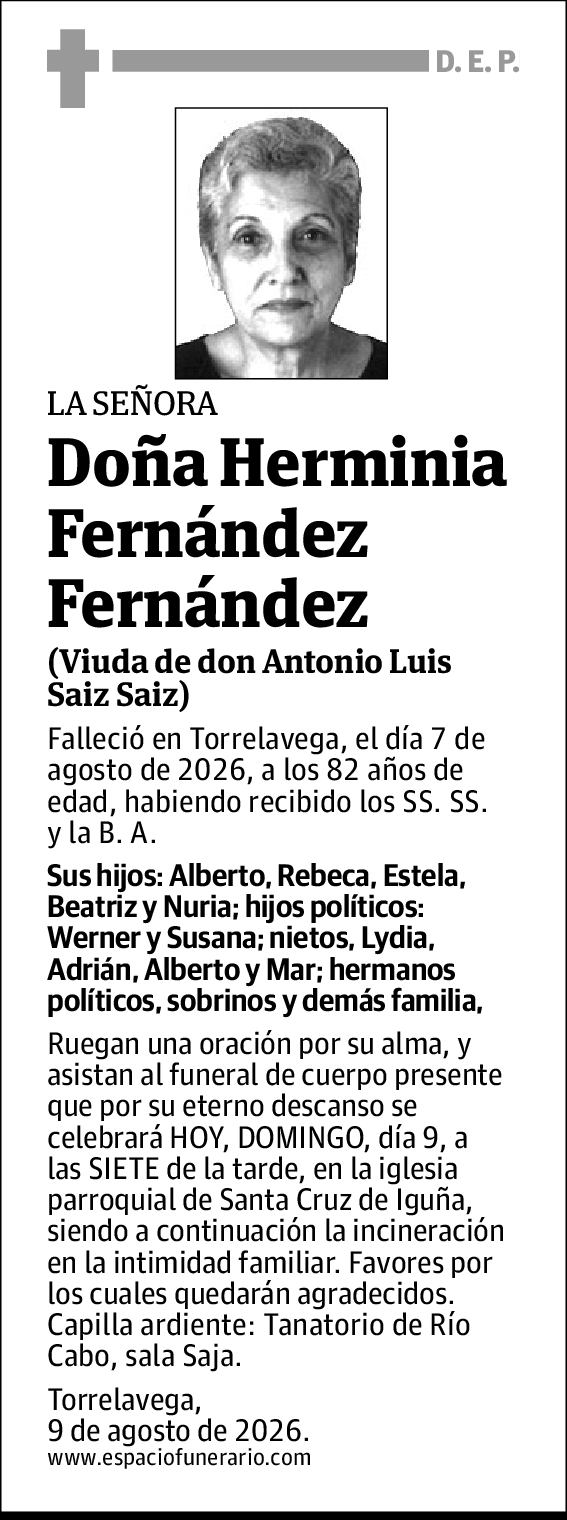 Herminia Fernández Fernández