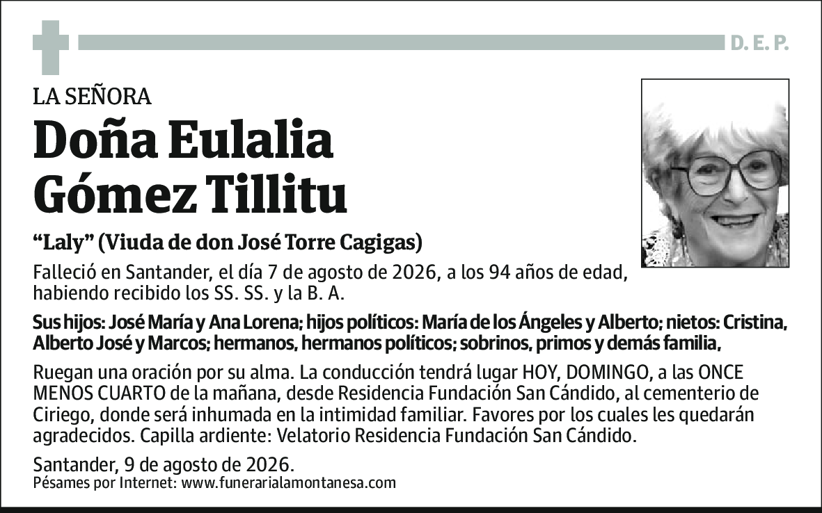 Eulalia Gómez Tillitu