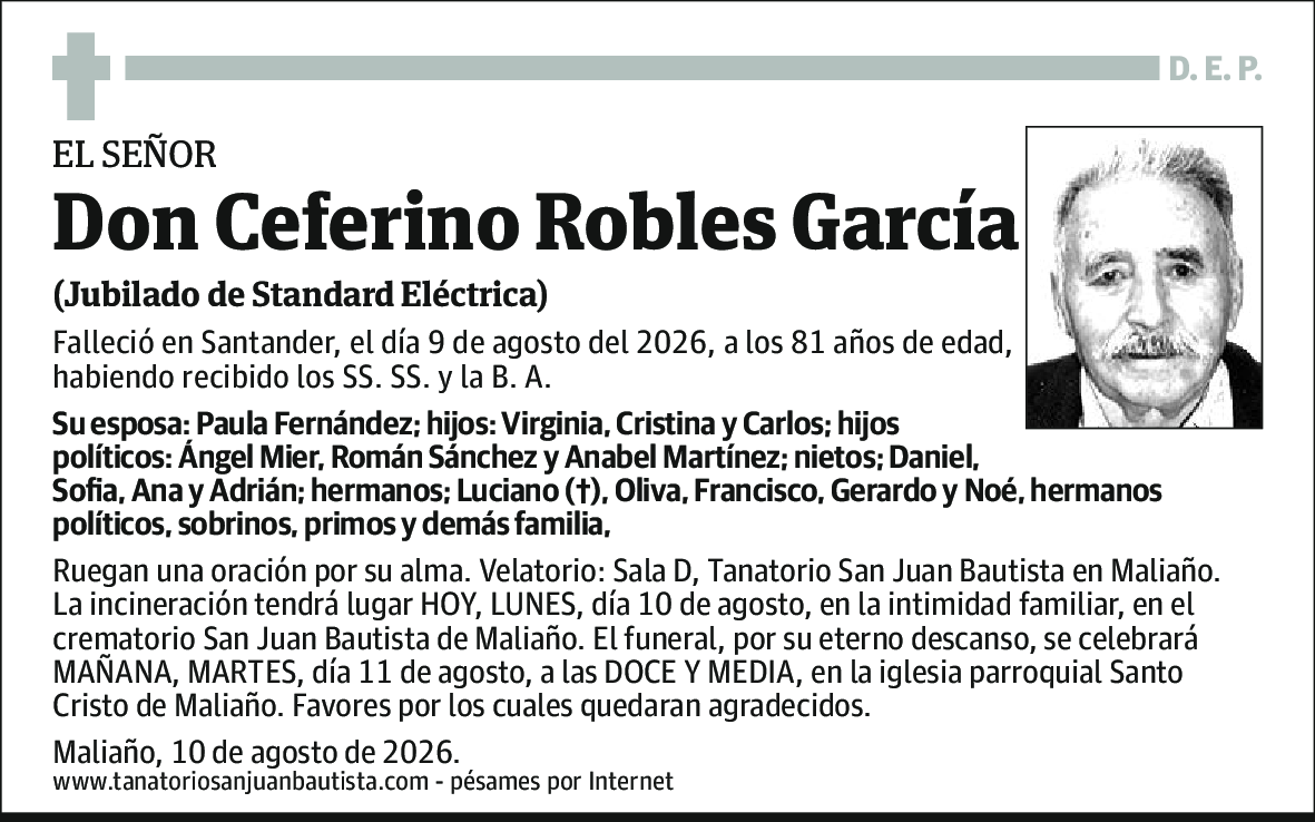 Ceferino Robles García
