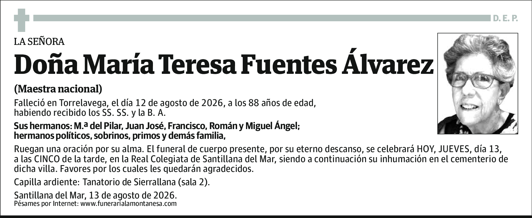 María Teresa Fuentes Álvarez
