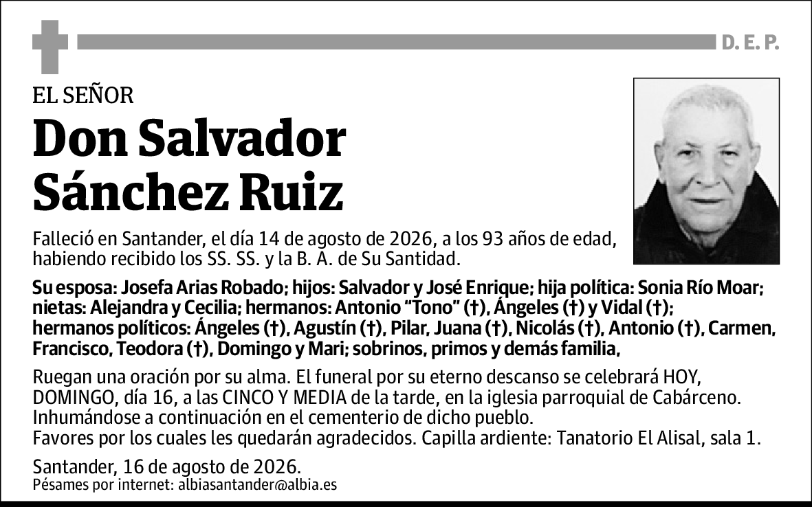 Salvador Sánchez Ruiz