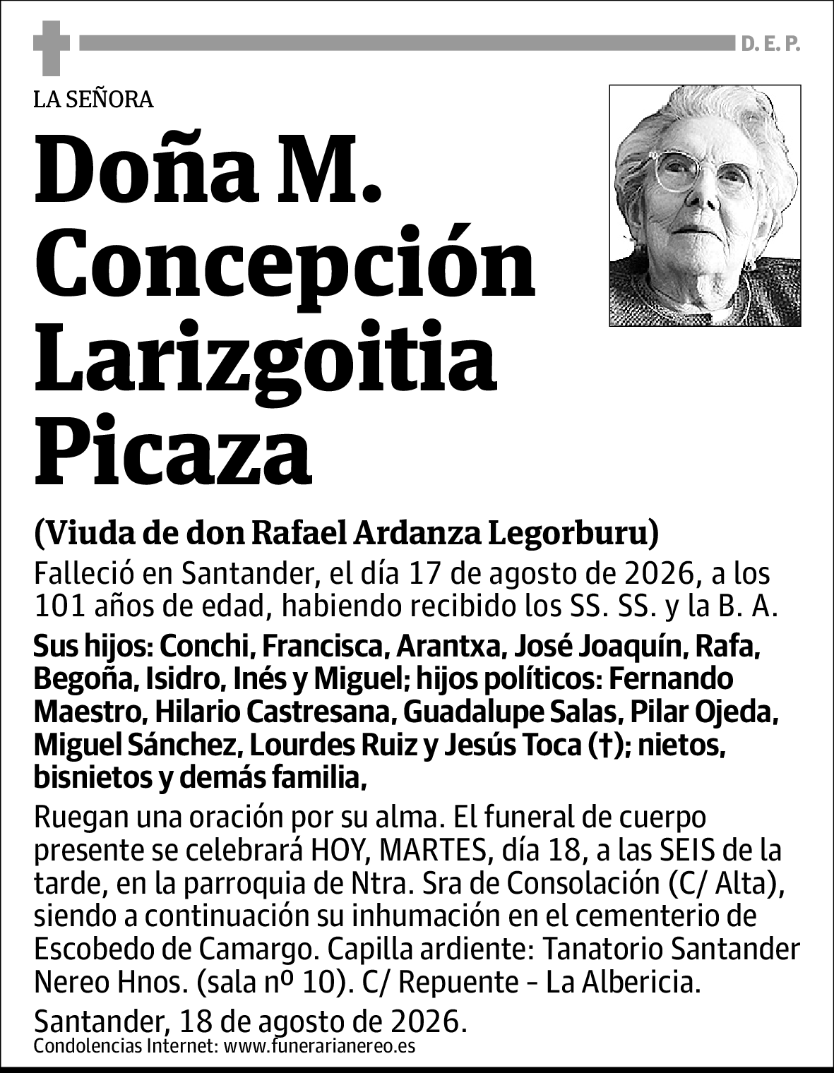 M. Concepción Larizgoitia Picaza