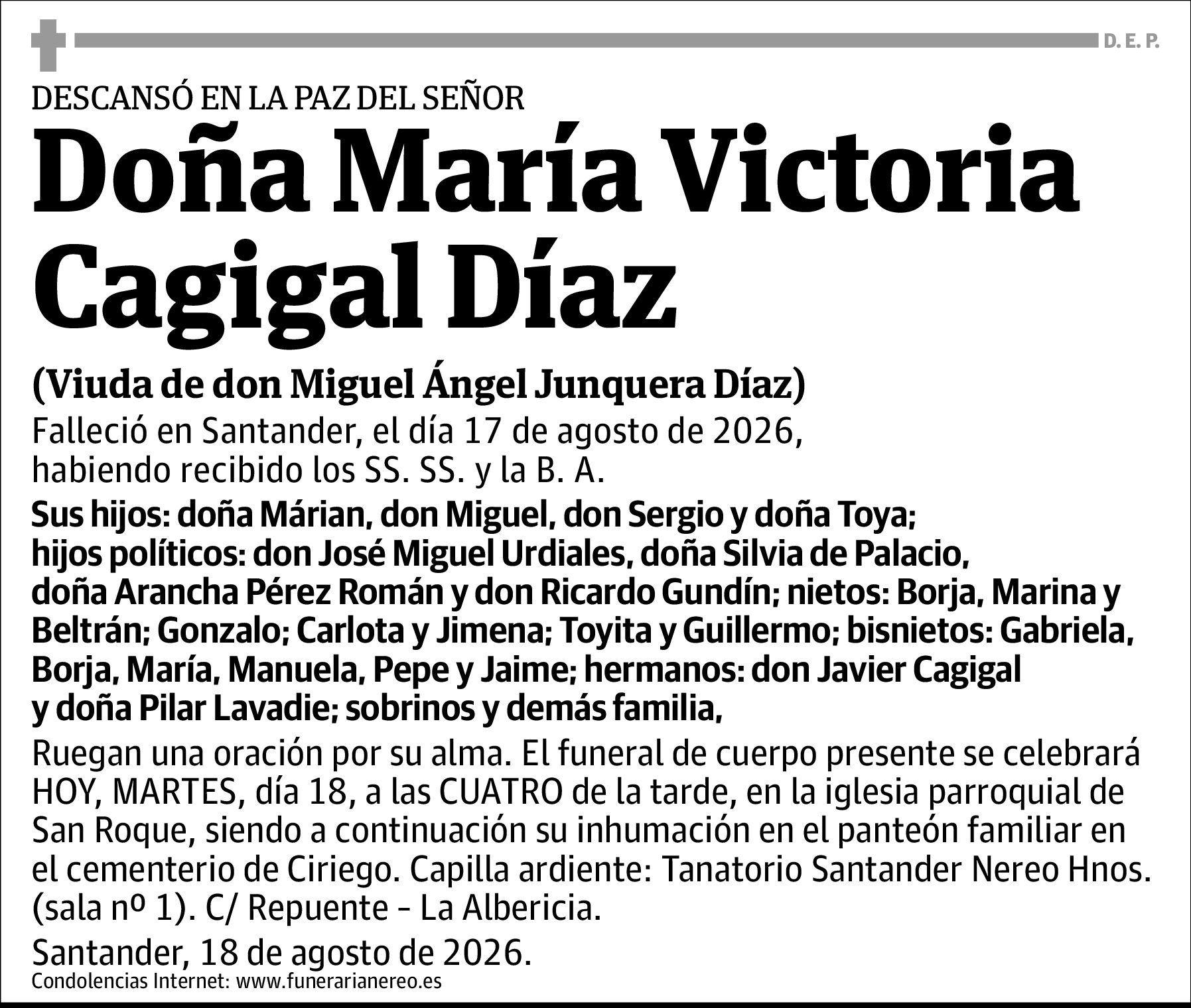 María Victoria Cagigal Díaz