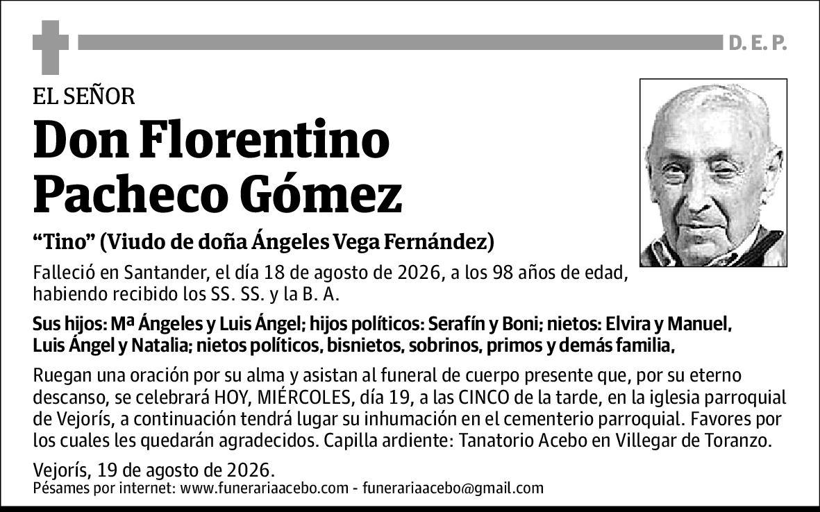 Florentino Pacheco Gómez