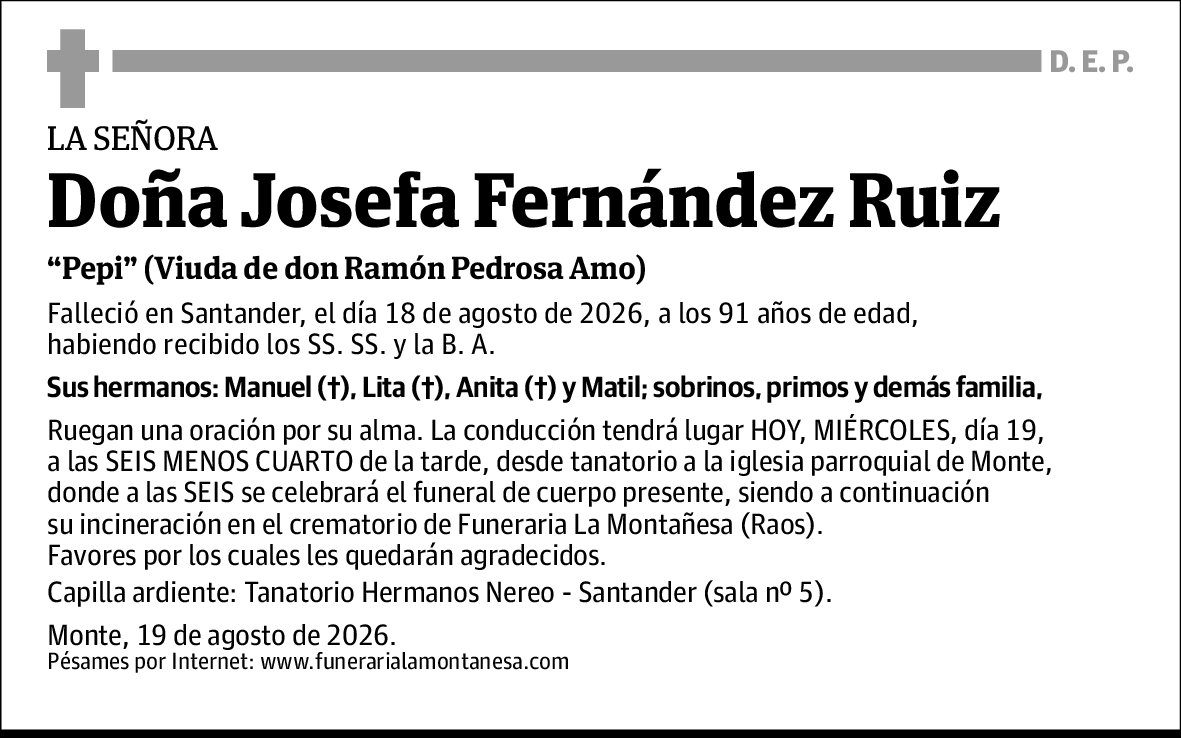 Josefa Fernández Ruiz
