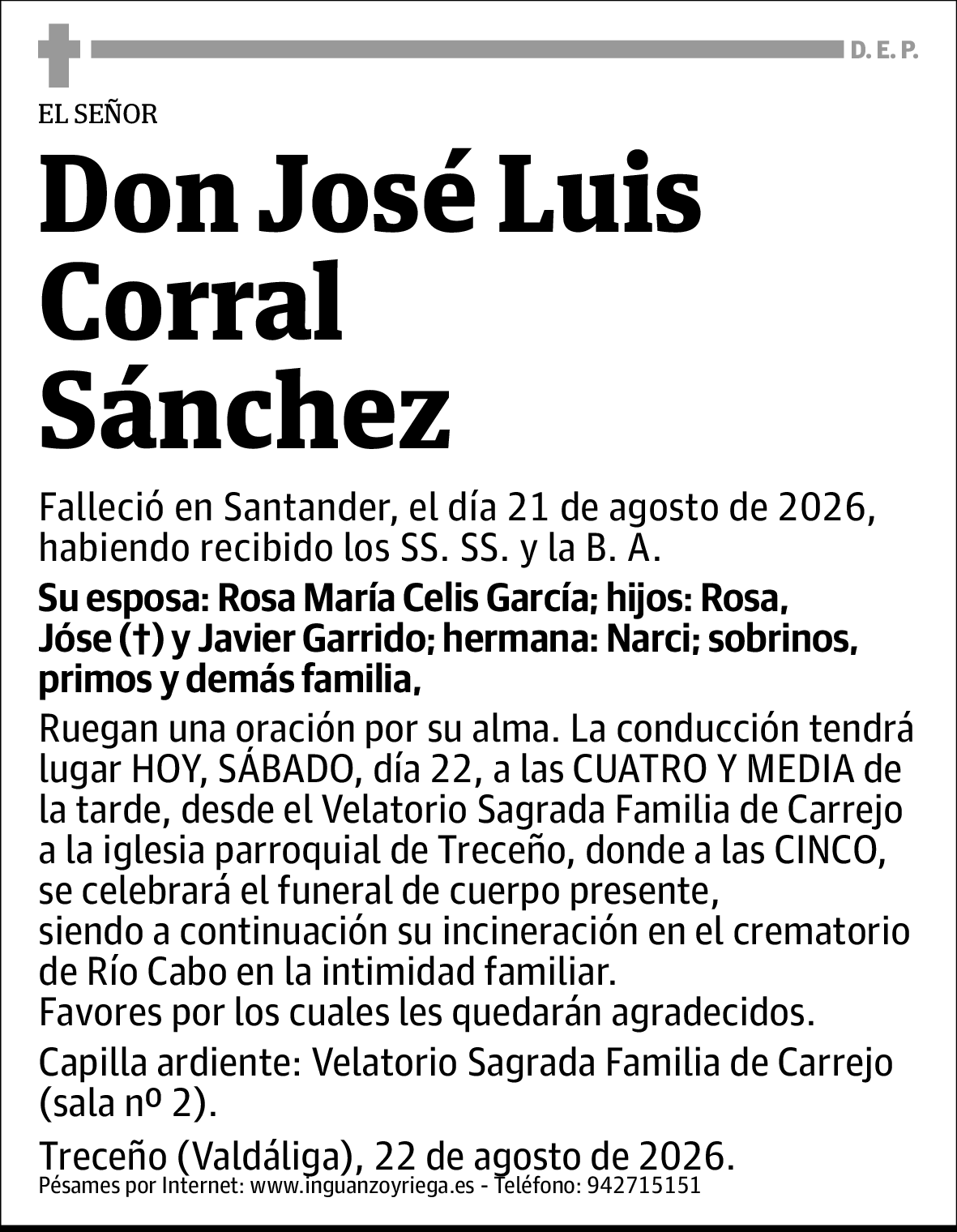 José Luis Corral Sánchez