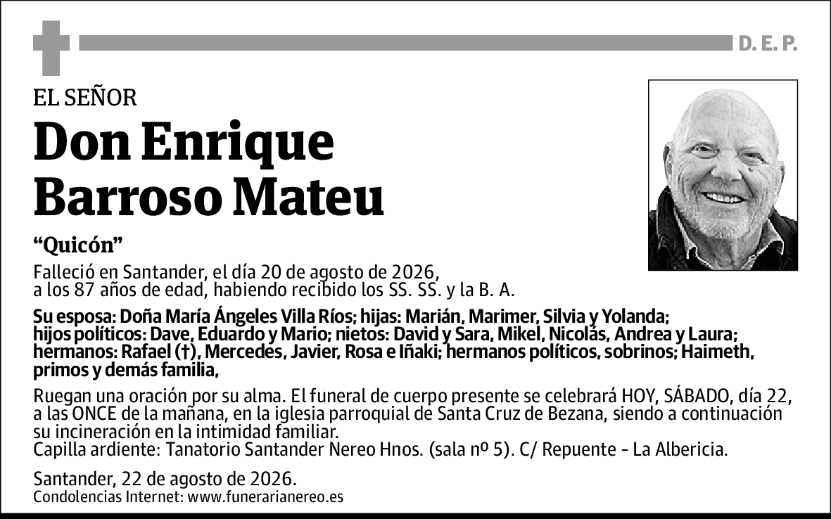 Enrique Barroso Mateu