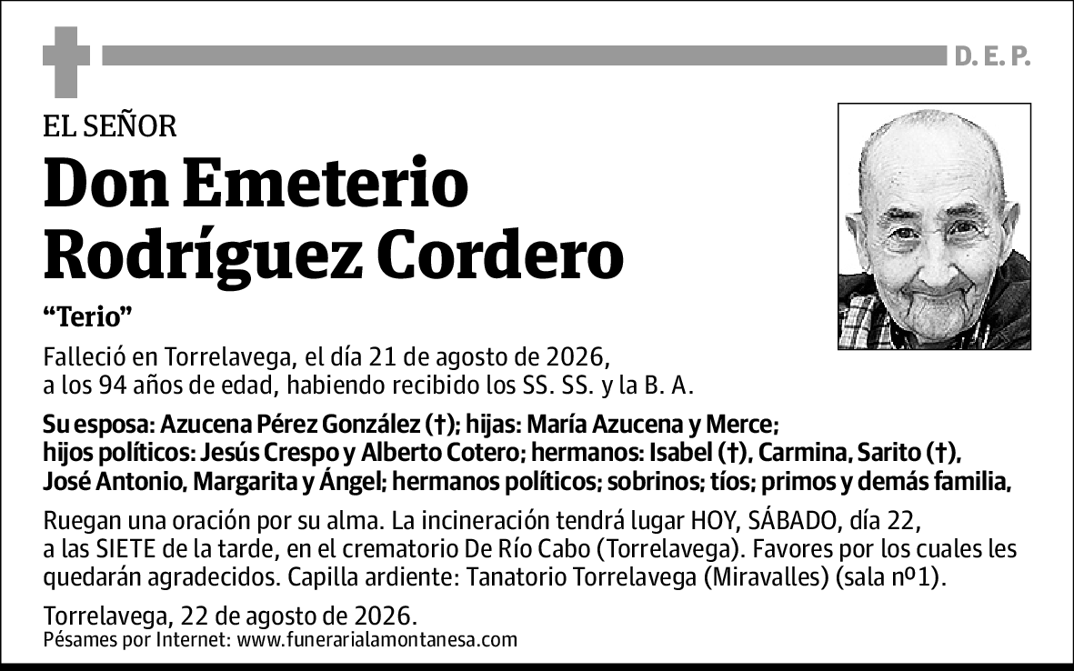 Emeterio Rodríguez Cordero