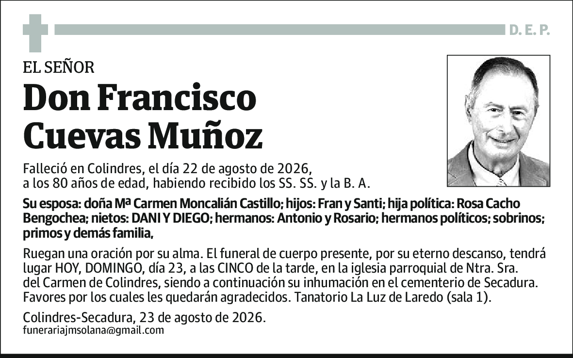 Francisco Cuevas Muñoz