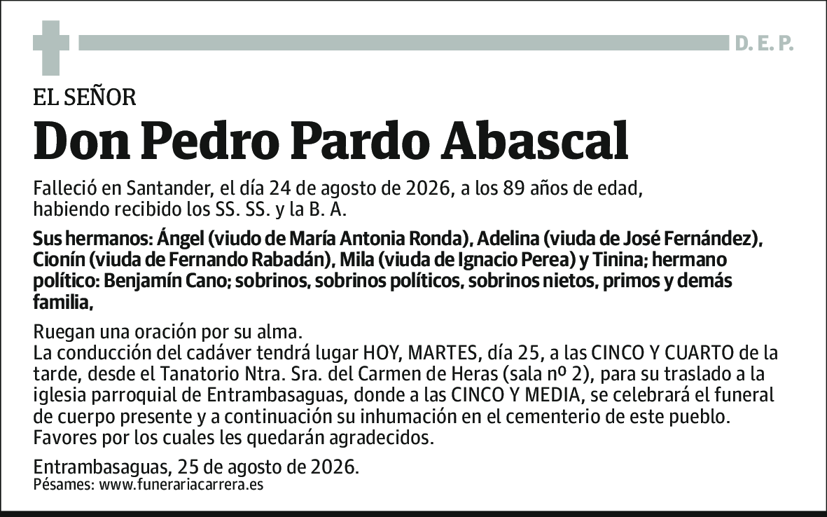 Pedro Pardo Abascal