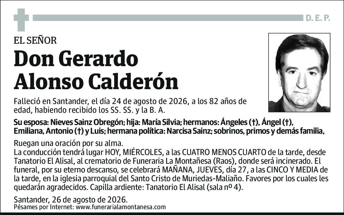Gerardo Alonso Calderón
