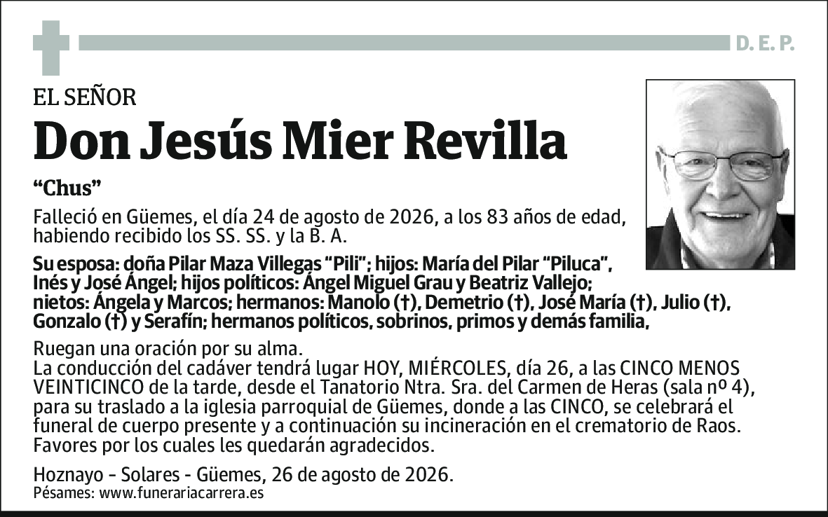 Jesús Mier Revilla