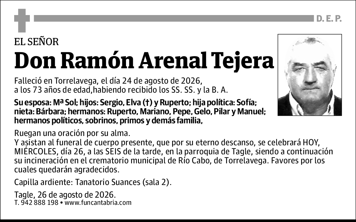 Ramón Arenal Tejera
