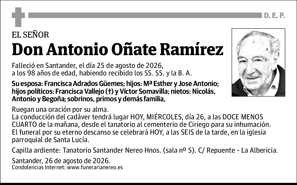 Antonio Oñate Ramirez