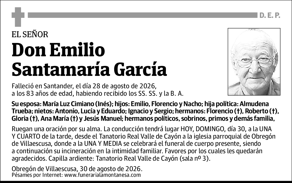 Emilio Santamaría García