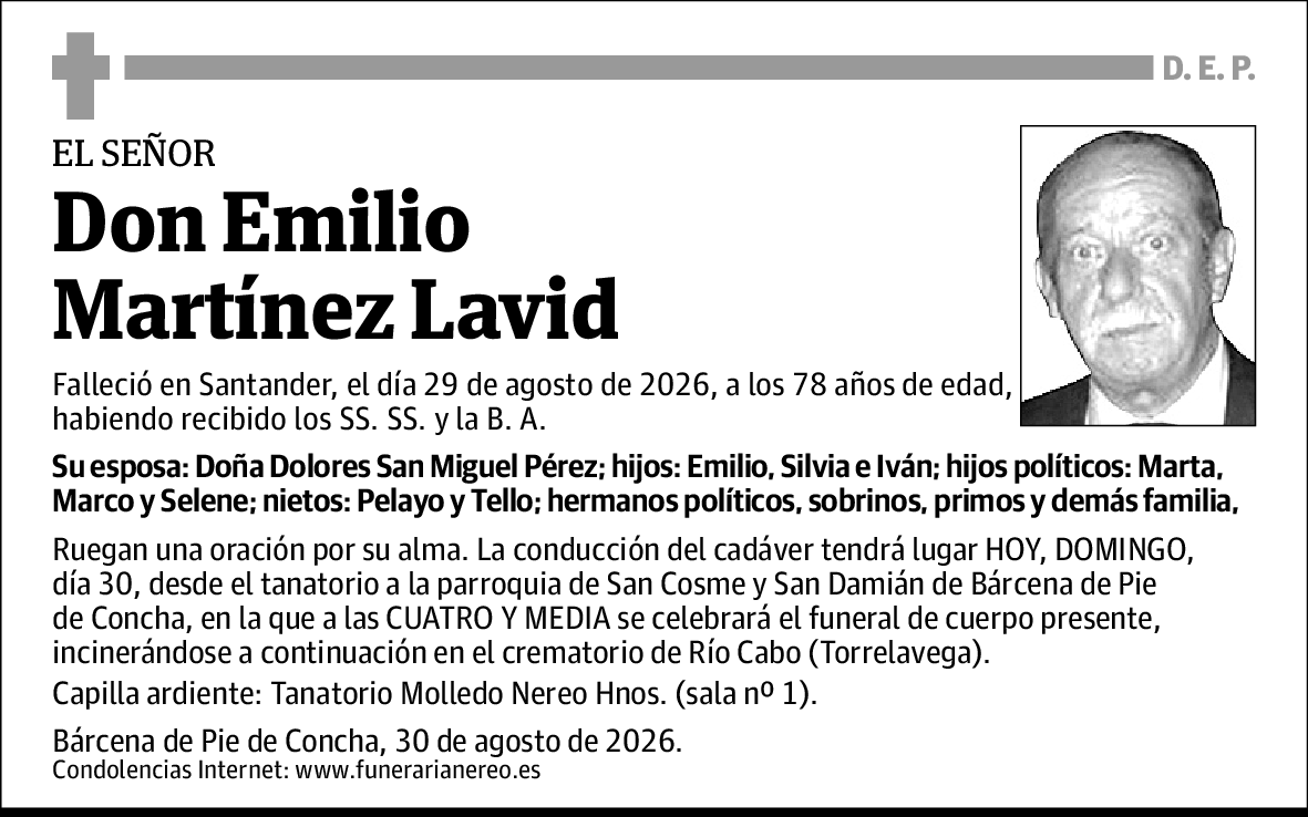 Emilio Martínez Lavid