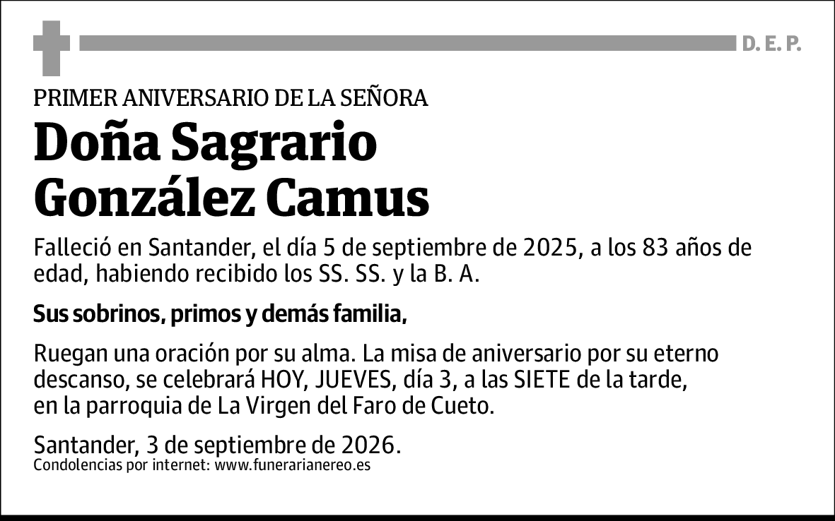 Sagrario González Camus