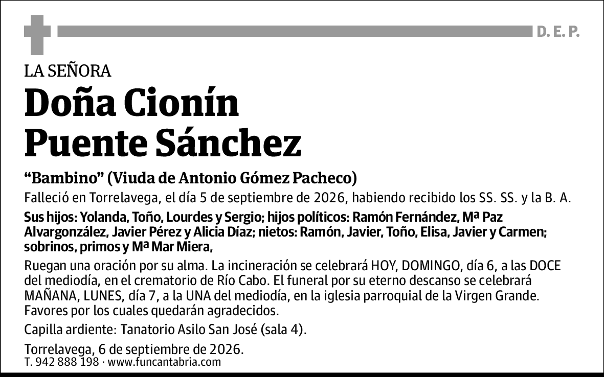 Cionín Puente Sánchez