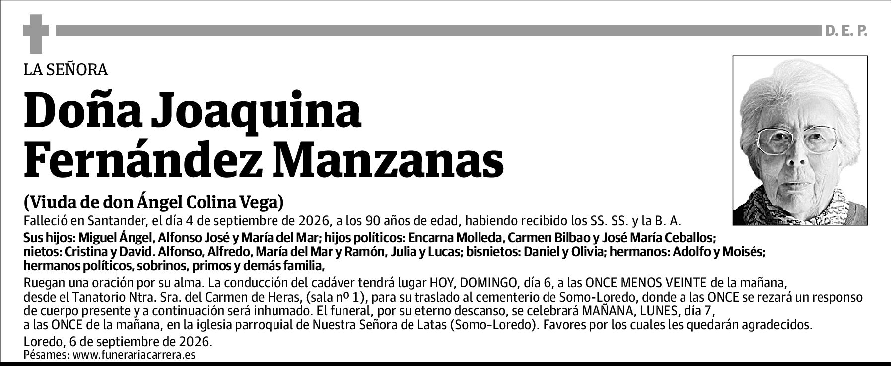 Joaquina Fernández Manzanas
