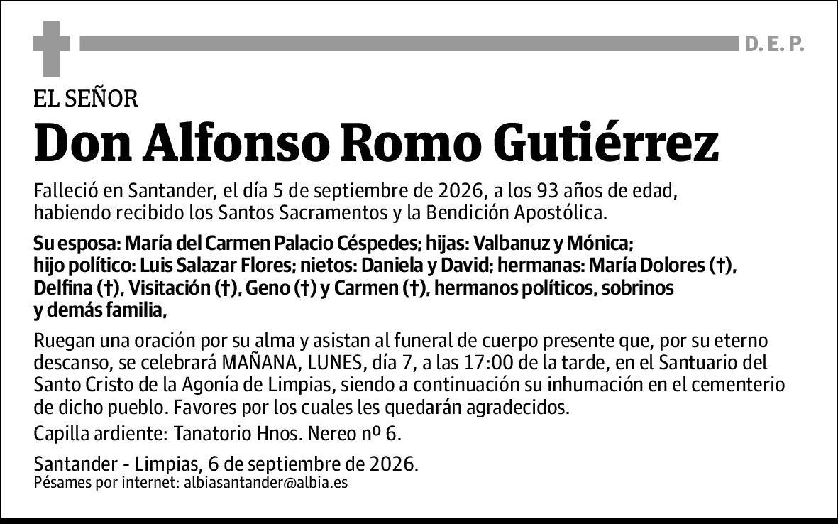 Alfonso Romo Gutiérrez