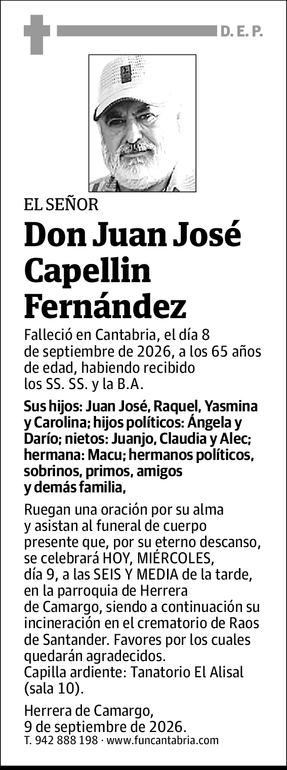 Juan José Capellin Fernández