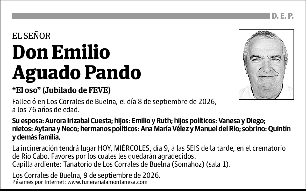 Emilio Aguado Pando