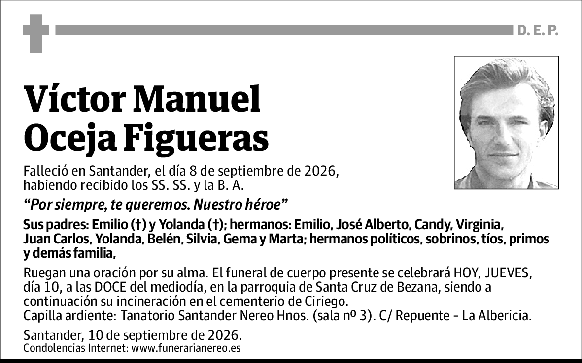 Víctor Manuel Oceja Figueras