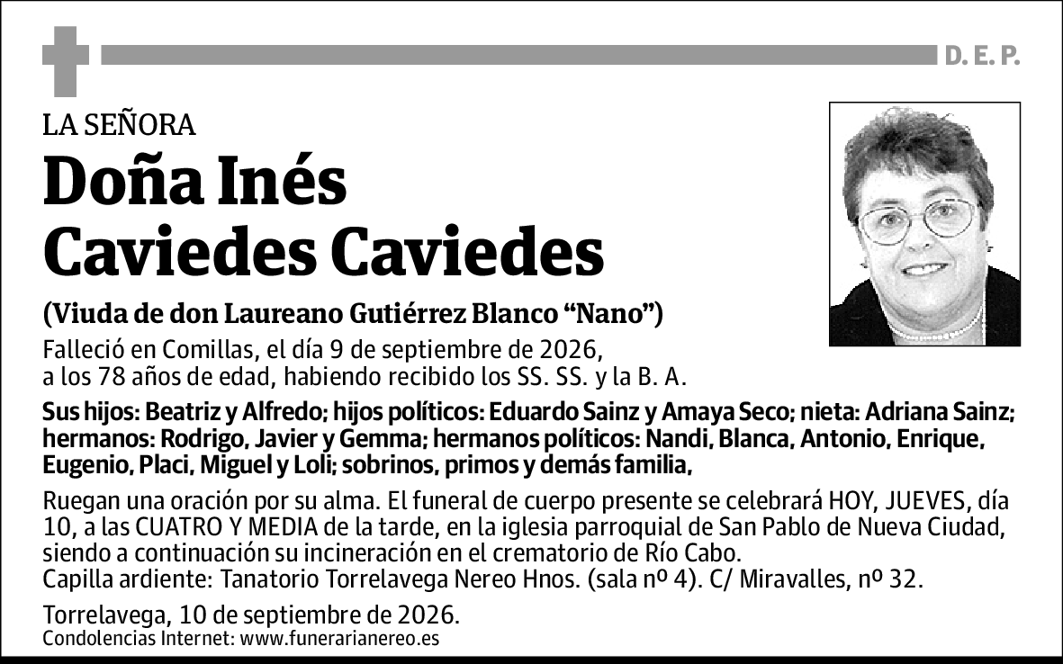 Inés Caviedes Caviedes