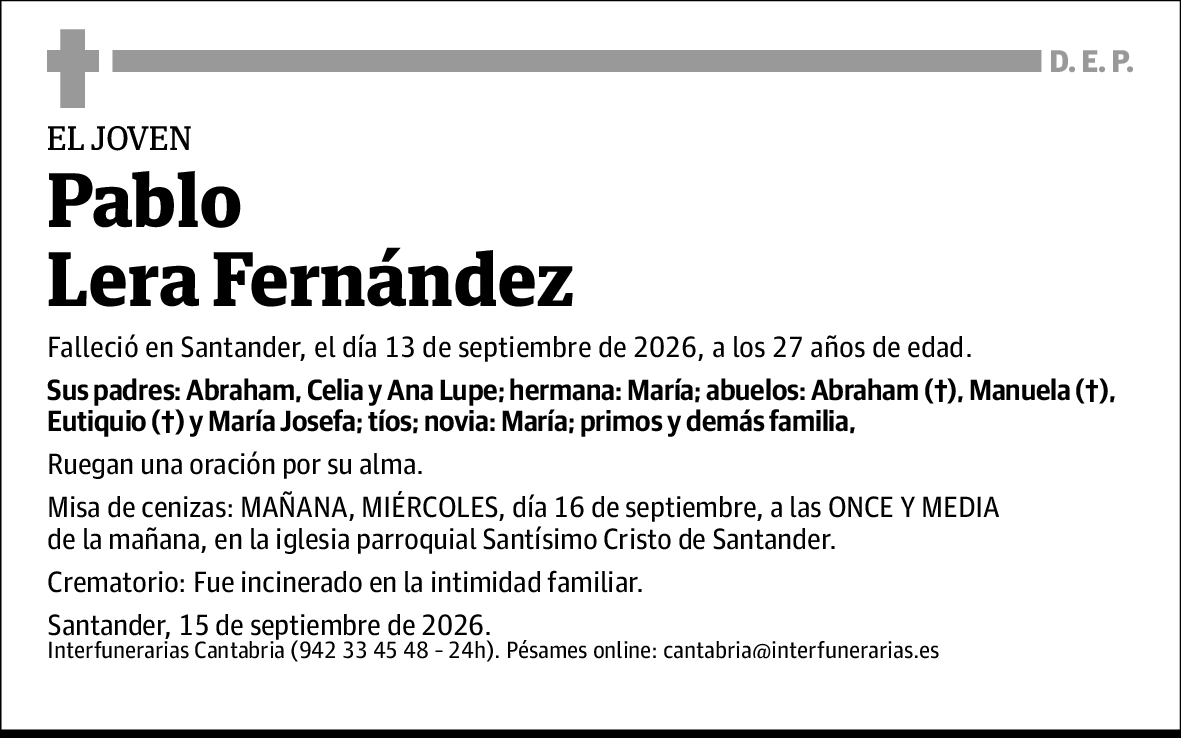 Pablo Lera Fernández