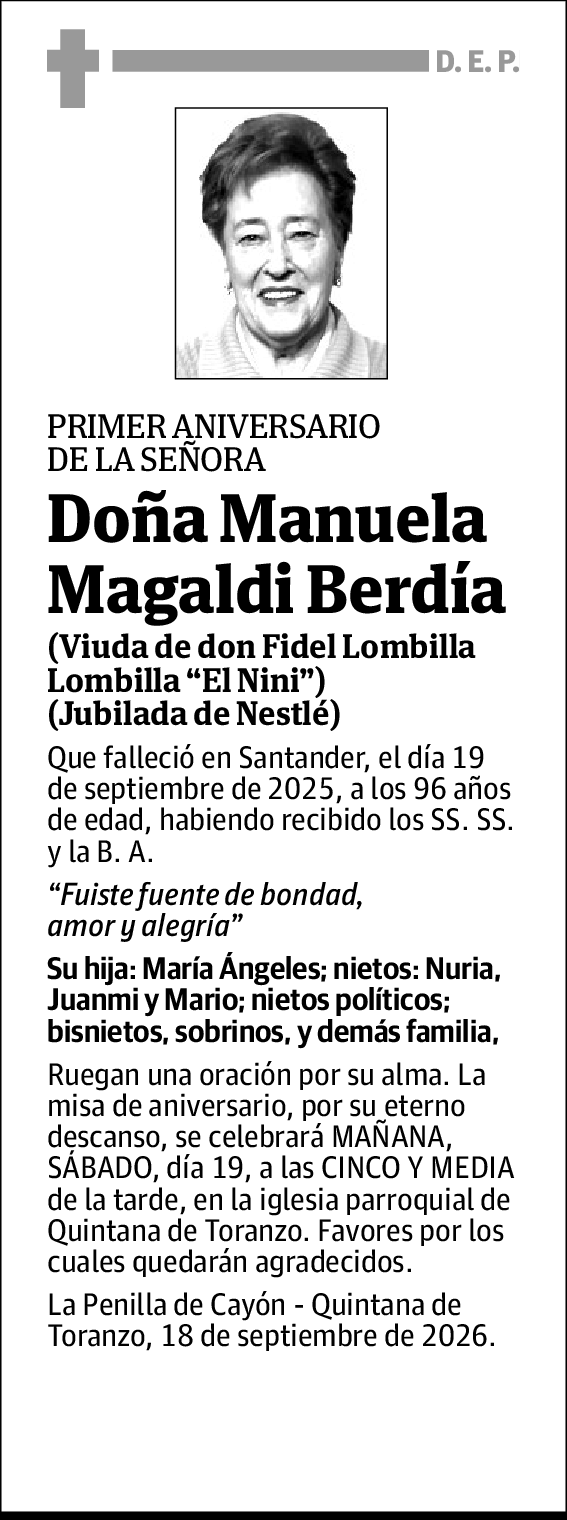 Magaldi Berdia Manuela
