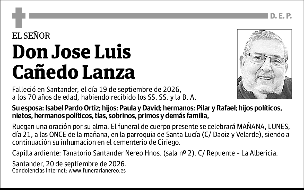 Jose Luis Cañedo Lanza