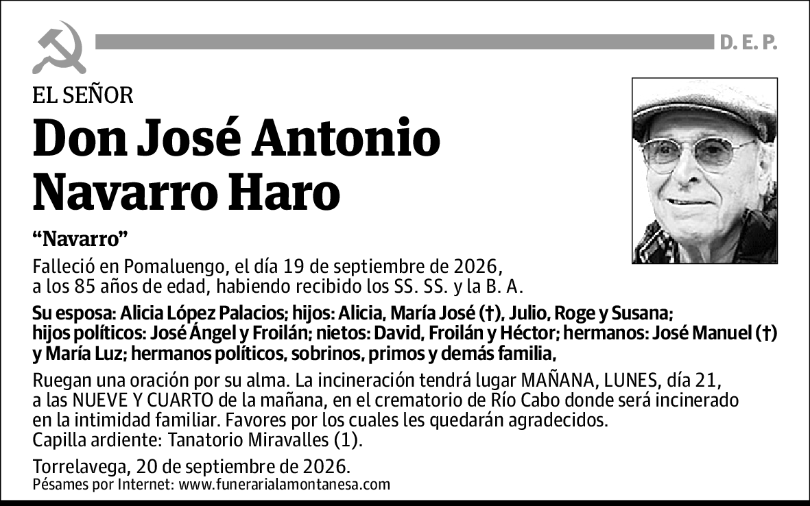 José Antonio Navarro Haro