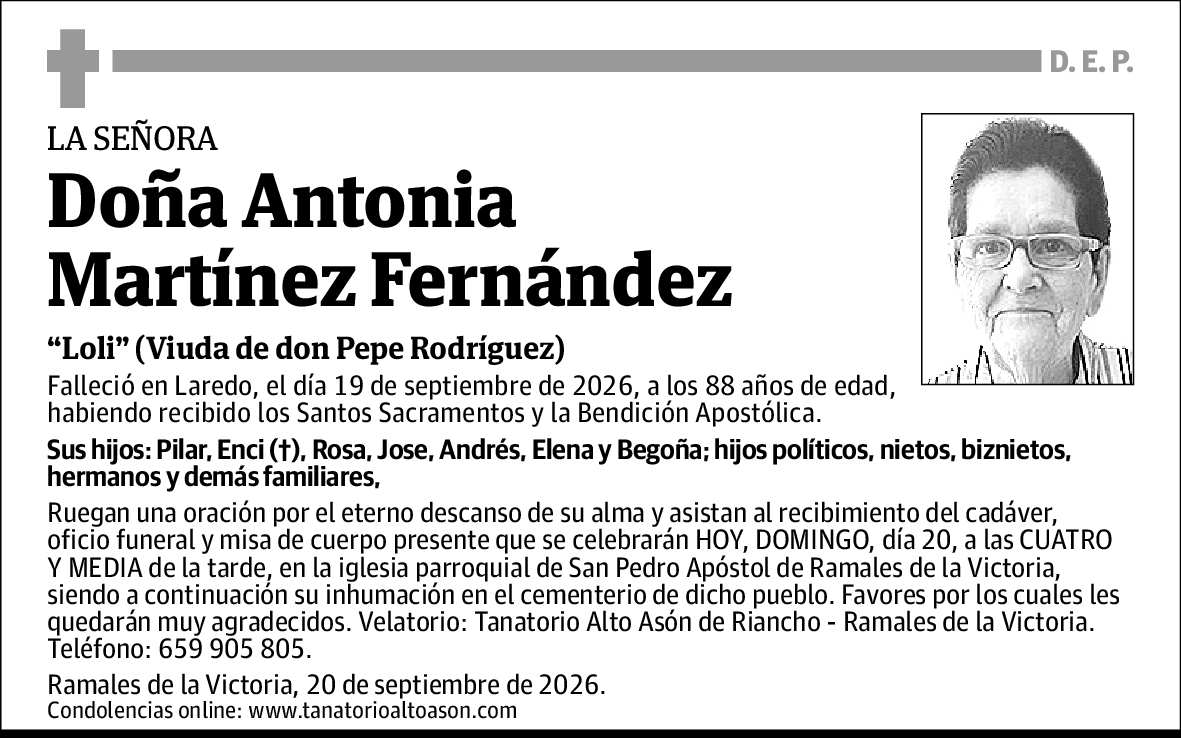 Antonia Martínez Fernández